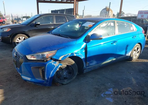 2018 Hyundai Ioniq Sel z USA, uszkodzony, nr VIN KMHC75LC2JU088566